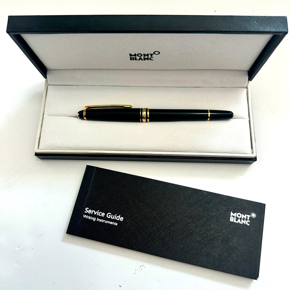 MONT BLANC Meisterstück Gold-Coated Fountain Pen NIB